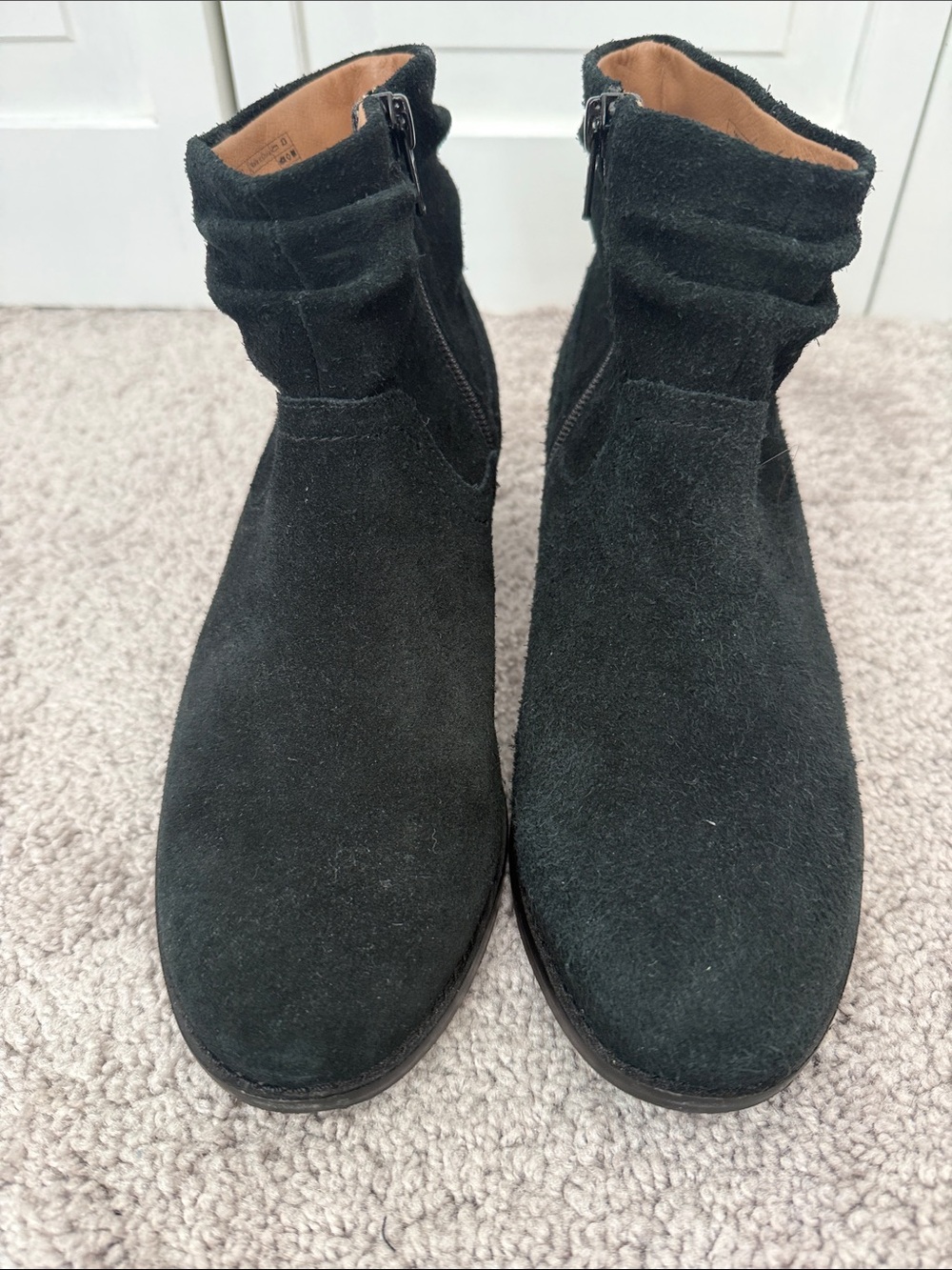 Women’s Vionic Black Suede Ankle Boots